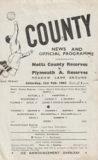 Notts County v Plymouth Argyle