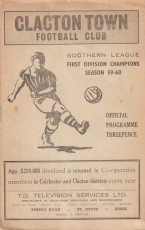 Clacton Town v Harwich & Parkeston
