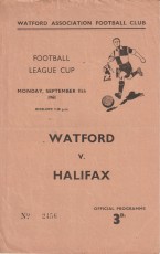 Watford v Halifax Town