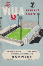 Aston Villa v Burnley