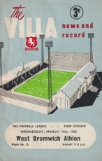 Aston Villa v West Bromwich Albion