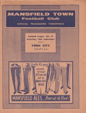 Mansfield Town v York City