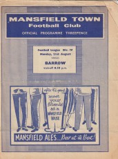 Mansfield Town v Barrow