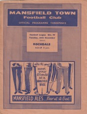 Mansfield Town v Rochdale