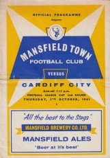 Mansfield Town v Cardiff City