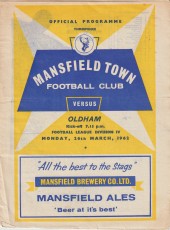Mansfield Town v Oldham Athletic