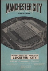 Manchester City v Leicester City
