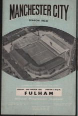 Manchester City v Fulham