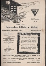 Dunfermline Athletic v Airdrie
