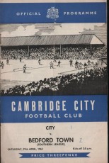 Cambridge City v Bedford Town