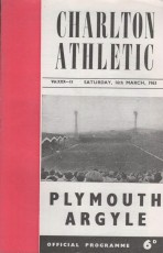 Charlton Athletic v Plymouth Argyle