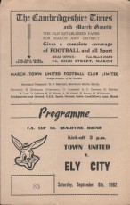 March Town United v Ely City