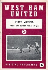 West Ham United v First Vienna