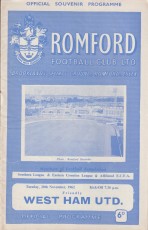 Romford v West Ham United