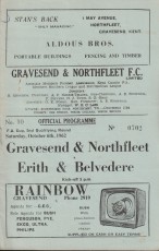 Gravesend & Northfleet v Erith & Belvedere