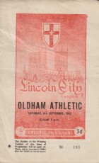 Lincoln City v Oldham Athletic
