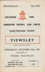 Cheltenham Town v Yiewsley
