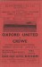 Oxford United v Crewe Alexandra