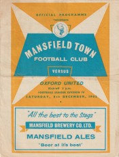 Mansfield Town v Oxford United