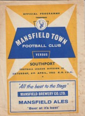Mansfield Town v Southport