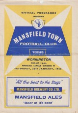 Mansfield Town v Workington