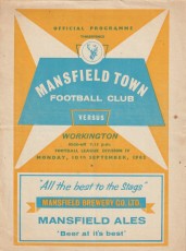 Mansfield Town v Workington Town