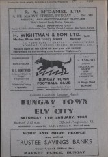 Bungay Town v Ely City