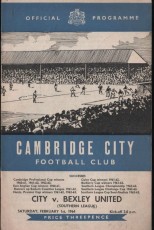 Cambridge City v Bexley United