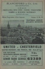 Oxford United v Chesterfield