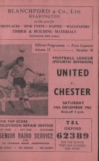 Oxford United v Chester City