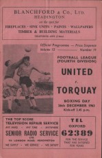 Oxford United v Torquay United