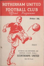Rotherham United v Scunthorpe United