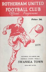 Rotherham United v Swansea Town