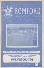 Romford v Weymouth