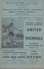 Oxford United v Rochdale
