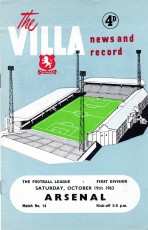 Aston Villa v Arsenal