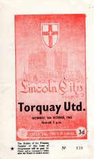 Lincoln City v Torquay United