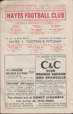 Hayes v Tooting & Mitcham United
