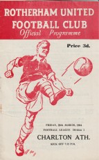 Rotherham United v Charlton Athletic