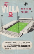Aston Villa v Manchester United