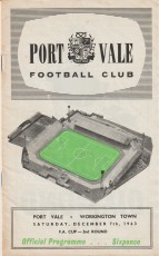 Port Vale v Workington Town