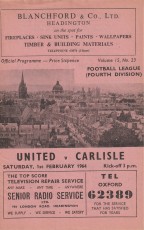 Oxford United v Carlisle United