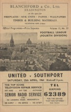 Oxford United v Southport