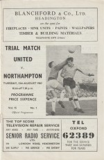 Oxford United v Northampton Town