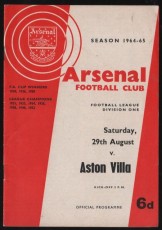 Arsenal v Aston Villa