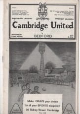 Cambridge United v Bedford Town