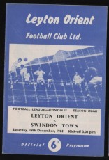 Leyton Orient v Swindon Town