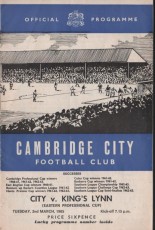 Cambridge City v Kings Lynn