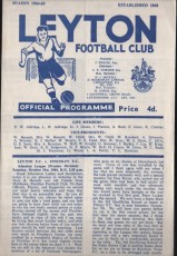Leyton v Finchley