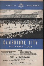 Cambridge City v Romford